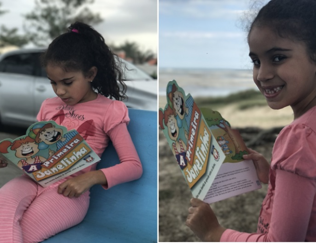 Livros também vão ao dentista instituto novva